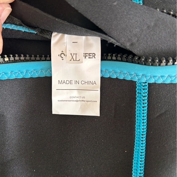 Chriffer Kids Wetsuit for Girls Boys 2mm Thermal Blue Size XL - Picture 3 of 6